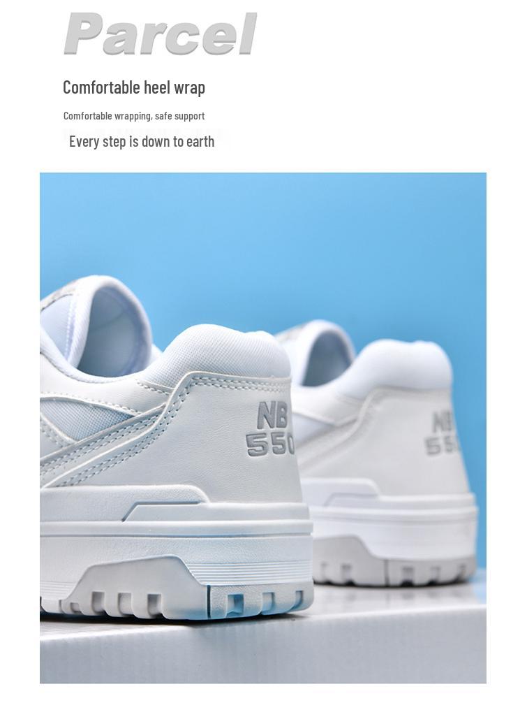 Мужские ретро парусиновые туфли NB550N - Универсальные повседневные кроссовки для пар и студентов