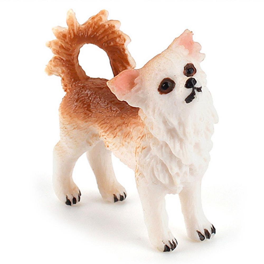 Accessories Puppy Figures Animal Model Children Educational Toys Micro Landscape Dog Figurine