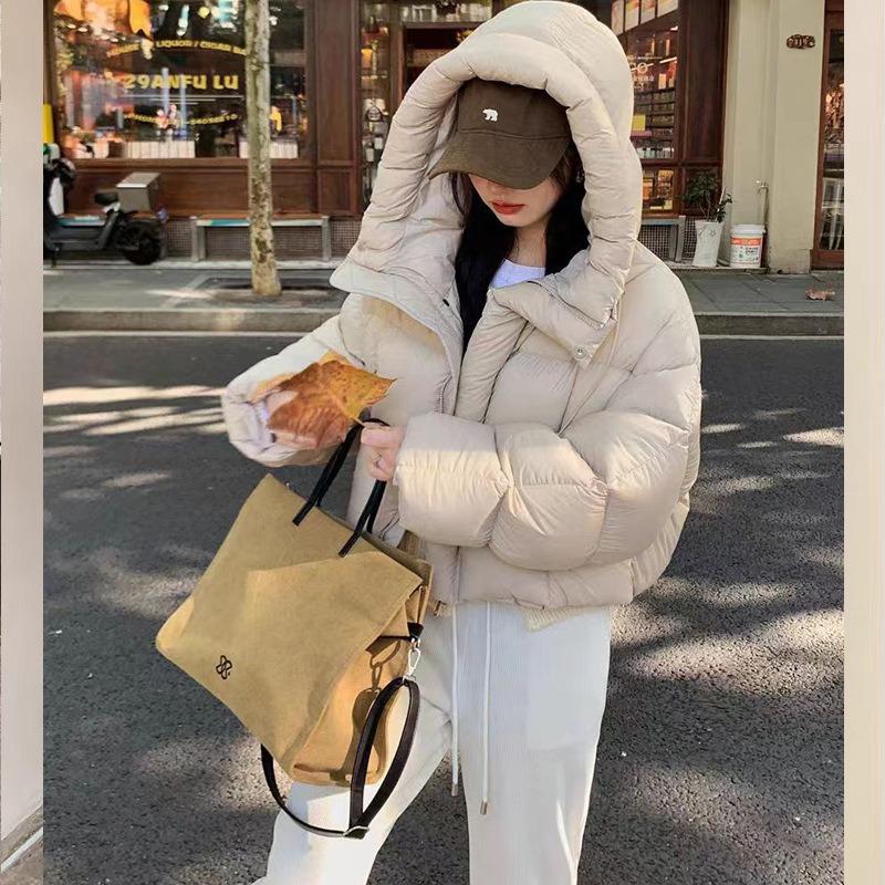 Women's New Winter Cotton-padded Clothes, Fashion Jackets, Cotton-padded Jackets, Short Down Cotton-padded Clothes, Thickened Small People.