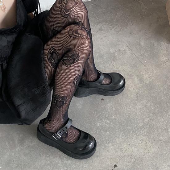 Стильные тонкие колготки для ночного клуба