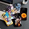 Dragons Balls Son Goku Gohan Phone Case for Apple iPhone 17 16 14 15 Plus Pro Max 16E ProMax + 15Plus 15+ 16+ Protective Cover