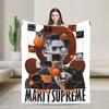 Пледы Марти Supreme Настольный теннис Фильм Фланелевые Смешные Дышащие Пледы для Дома Весна/Осень,