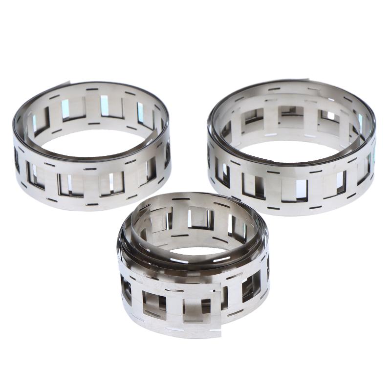 1 Roll Lithium Battery Nickel Strips 1Meter 0.15*20.2mm 2P Nickel Plated Steel Strip For 18650 Battery Pack Spot Welding