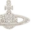 VIVIENNE WESTWOOD Серьги для женщин Мини Барельеф Капля Сфера Кристаллические Серьги 62020025 02P116 Идеальный Подарок на День Рождения на Рождество для Женщин - -