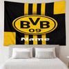 Custom Name BVB Print Tapestry, Backdrop, Easy Setup, Ideal for Bedroom, Office & Living Room, with Aesthetic Wall Hanging Decor.