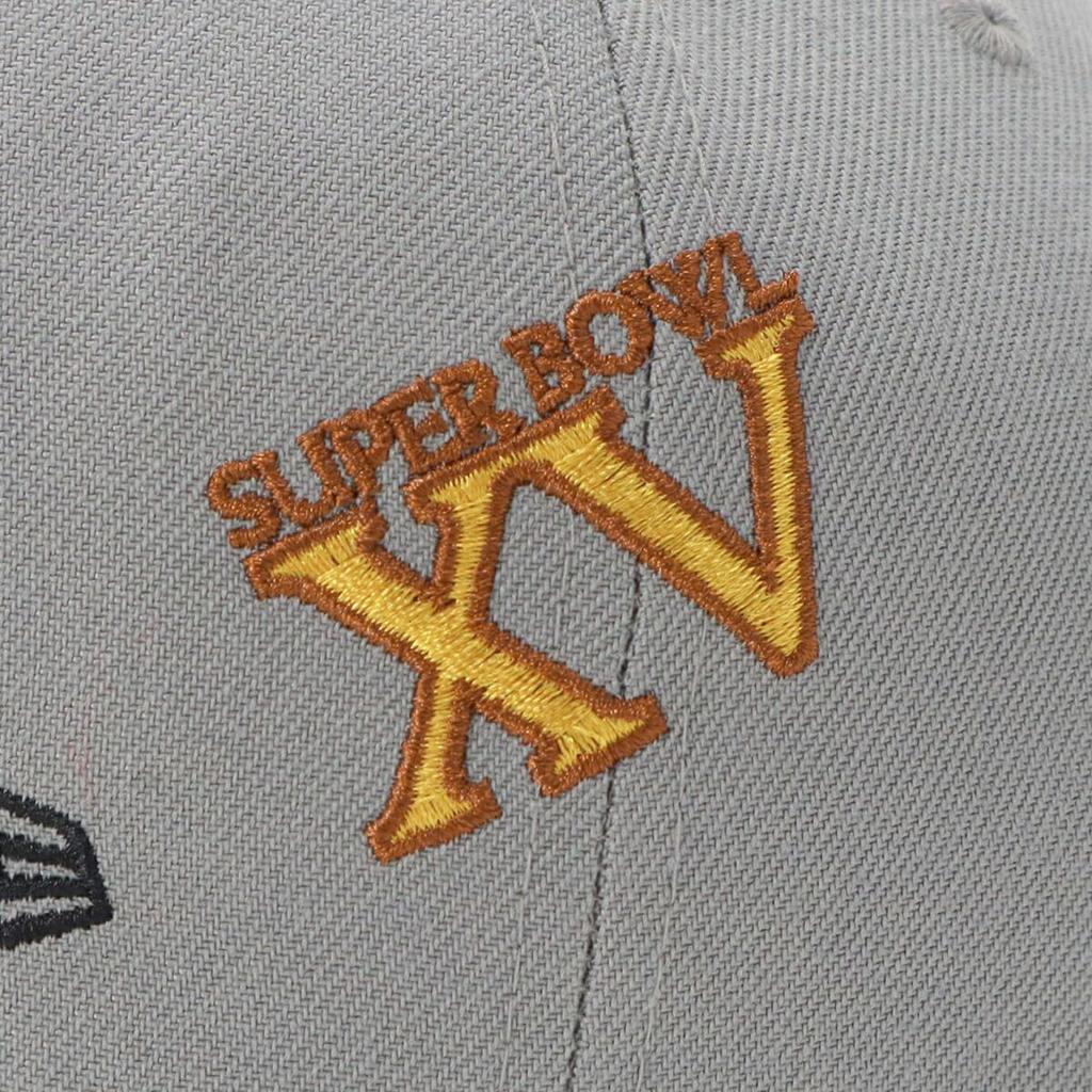 New Era 9FORTY A-Frame Cap NBA NFL Count The Rings, ONSPOTZ Exclusive, Las Vegas Raiders, Free Size (LV Storm Gray)