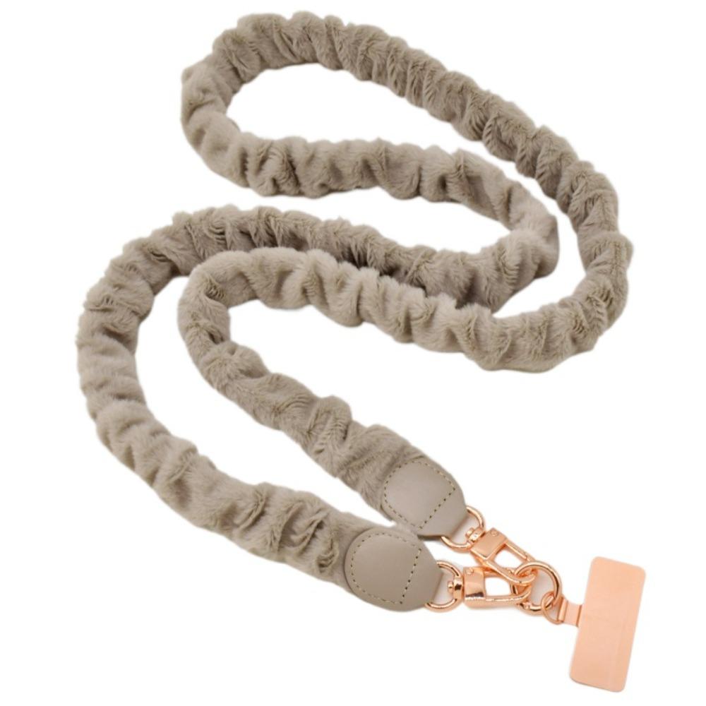 Long Mobile Phone Lanyard Plush Rope Mobile Phone Chain Crossbody Phone Strap Cell Phone
