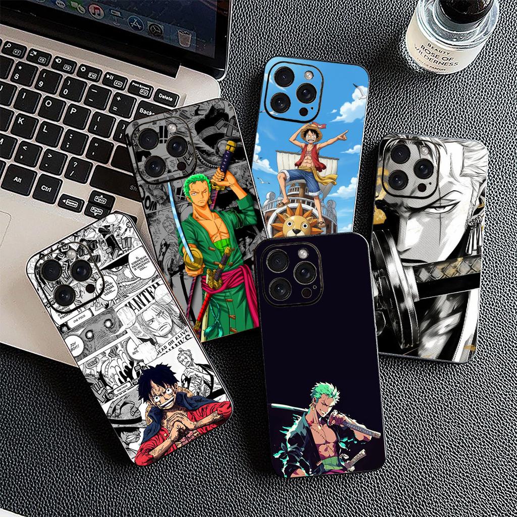 Чехол для телефона ONE Luffy Roronoa Zoro PIECEs для Samsung Galaxy S25 Edge S26 S24 FE Ultra Plus A08 A18 S25+ S23+ A56 5G