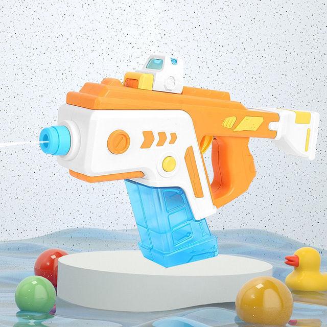Полностью автоматический электрический взрывной водяной пистолет, детский УЗИ, векторный бластер, водяной пистолет высокого давления, уличный пляжный бассейн, игрушки