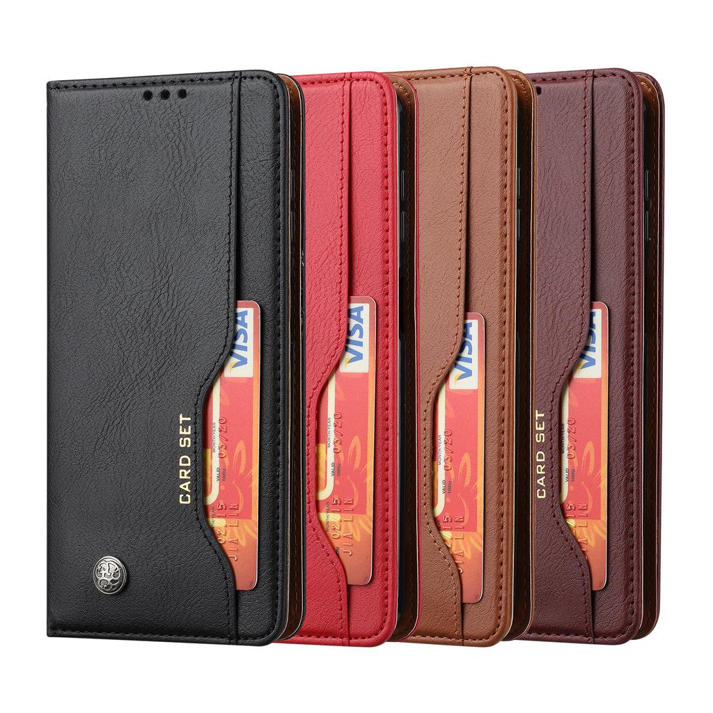 For Samsung Galaxy A14 5G/4G Outer Card Slot PU Leather Case Magnetic Auto-absorbed Wallet Stand Phone Cover