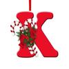 New Creative English Letter Hanging Acrylic Flat Christmas Tree Home Party Decoration Gift