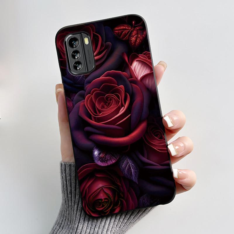 Популярный мультяшный черный чехол для Nokia G60 5G Милый щенок, летящий в небе, узорчатый корпус для Nokia G100, противоударный мягкий корпус