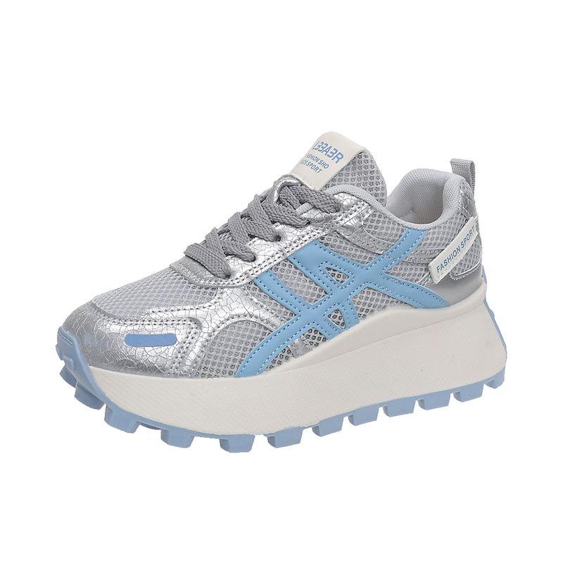 thick-soled German training shoes women's new popular shoes in 2025 women's shoes summer net shoes women's breathable mesh Forrest Gump shoes