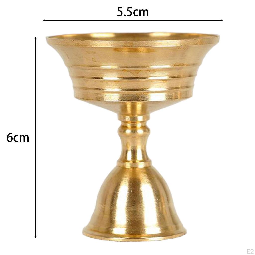 Лампа гхи, держатель для масла, подставка для свечи, благоприятное масло для ужина