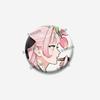 Gokurakugai Anime Enamel Pin Tao Saotome Alma Yoru Round Brooch Badge for Backpack Clothing Cute Cartoon Jewelry Accessory Gift
