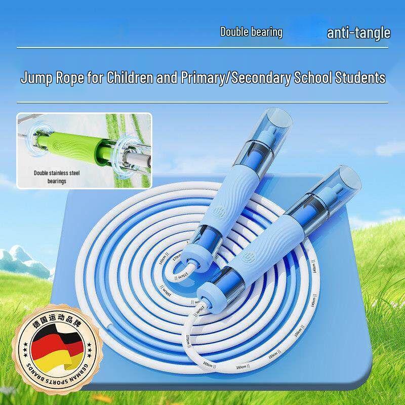 Jianli Tangle-Free Double Axis Jump Rope for Students