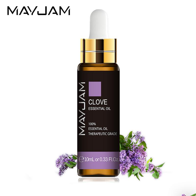MAYJAM 10ML Pure Essential Oil for Aromatherapy Diffuser Humidifier Massage Skin Care Vanilla Eucalyptus Mint Therapeutic Grade Essential Oil