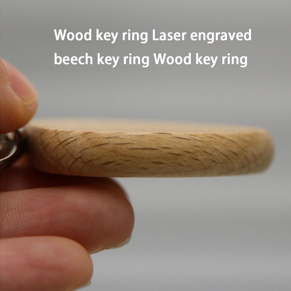 Деревянная сумка-брелок с подвеской, гладкая поверхность, крючок, органайзер, простой стиль, украшение, мастерство, несколько форм, украшение с клипсой