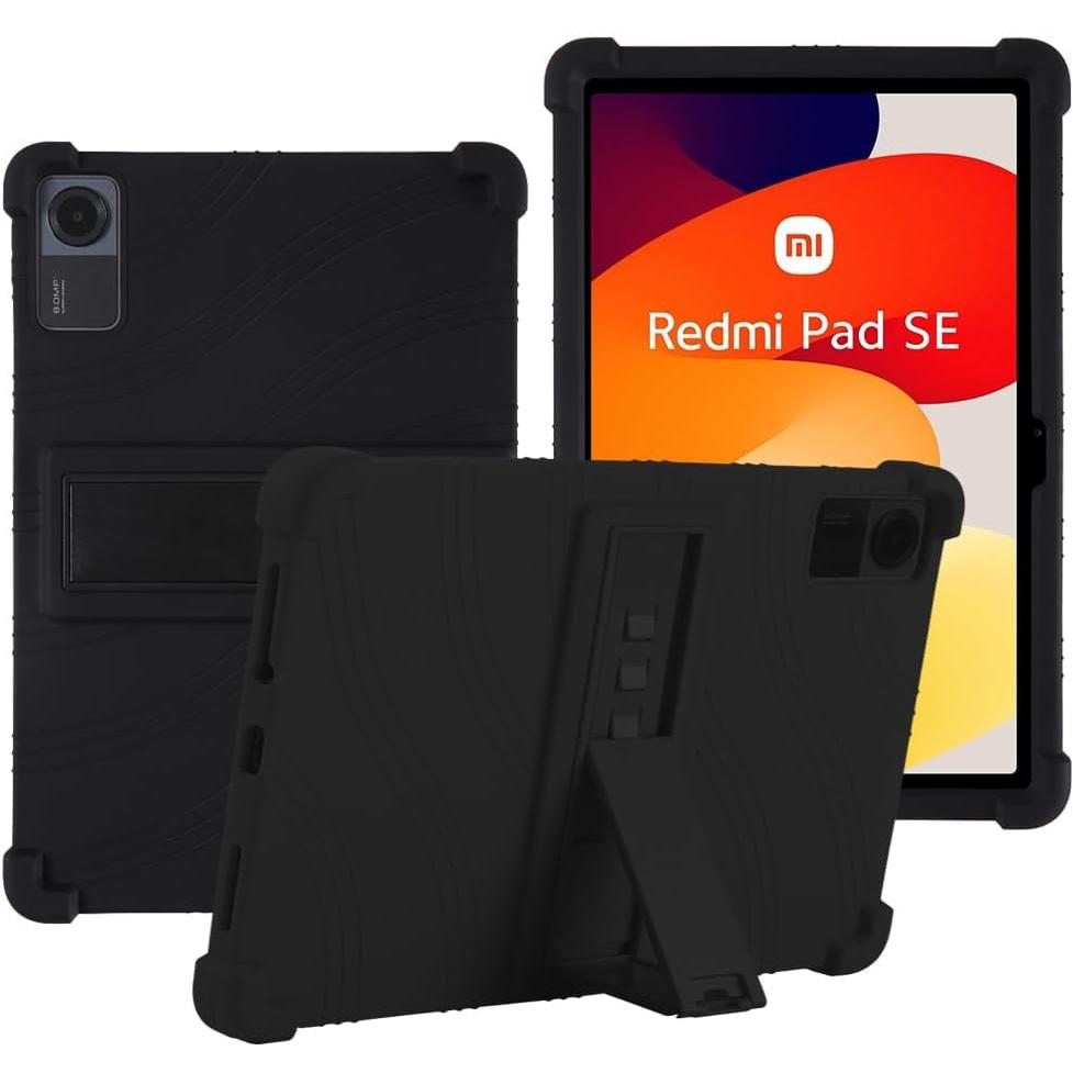 Silicone case for Xiaomi Redmi Pad SE 11", Impact, armored, black