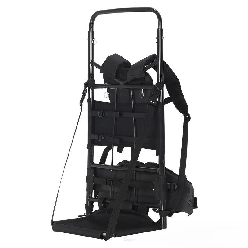 Aluminum Alloy Mountaineering Hiking Long-distance Weight-bearing Comfortable Back Frame Bag Outdoor Sports Thickened Back
