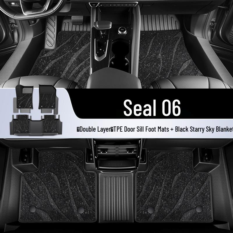 Полные коврики TPE для пола для BYD Seal 06 DMi EV 2025 года
