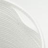 Storage Basket with Lid White and Beige Ø40x35 cm