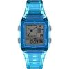 [TIMEX] Часы Timex QLCA Прозрачный синий циферблат Резина Акрил Кварц Филиппинский часовой бренд TW2W45100 Унисекс Прозрачный
