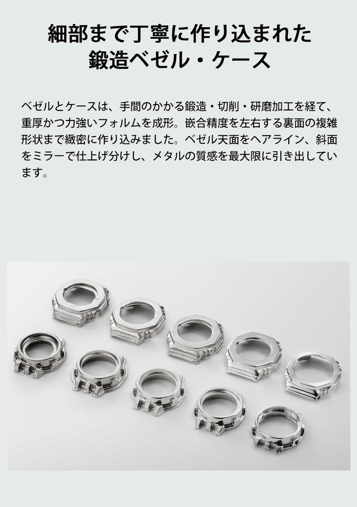 Часы Casio G-Shock GM-B2100AD-2AJF, Мужские Серебристые, Оснащены Bluetooth, Полностью Металлические на Солнечной Батарее, Оригинальный Японский Продукт