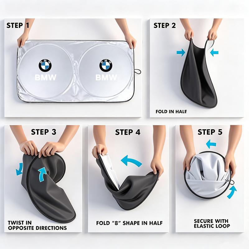 Motorcycle Sticker/Car Windshield Sun Shade Visor UV Protection Shield For BMW M M2 E46 E90 E60 F30 F10 E39 E36 E87 E92 E91 E30 QZ8