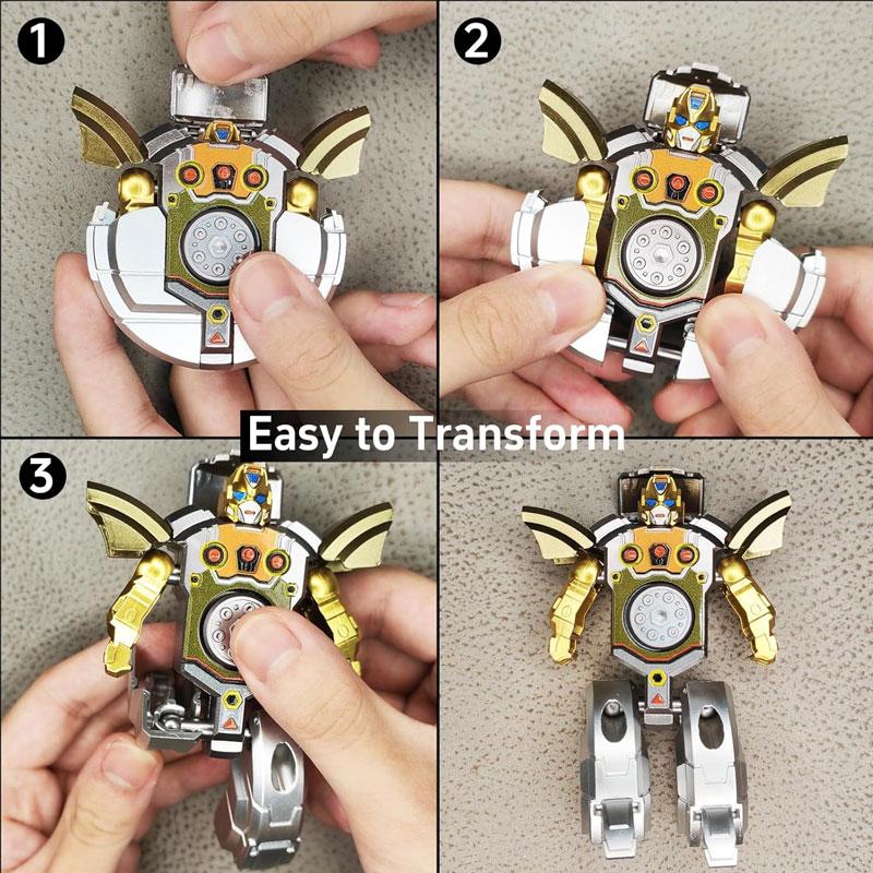 Robot Transformation Fidget Spinner Hand Spinner Toys Deformable Robot Fingertip Gyros Stress Reliefsensory Fidget Toys
