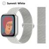 2 шт. Ремешки Для Apple Watch Band 44 мм 40 мм 45 мм 46 мм 42 мм 49 мм 41 мм Нейлоновый петлевой браслет iwatch Серия 10 9 8 7 6 5 3 se ultra 2