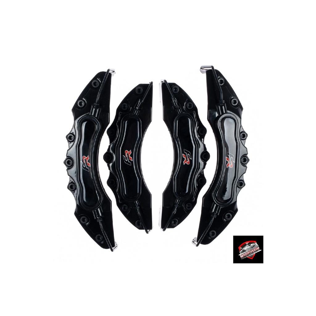 Передняя крышка тормозного суппорта, 4 шт., передняя, ​​черная