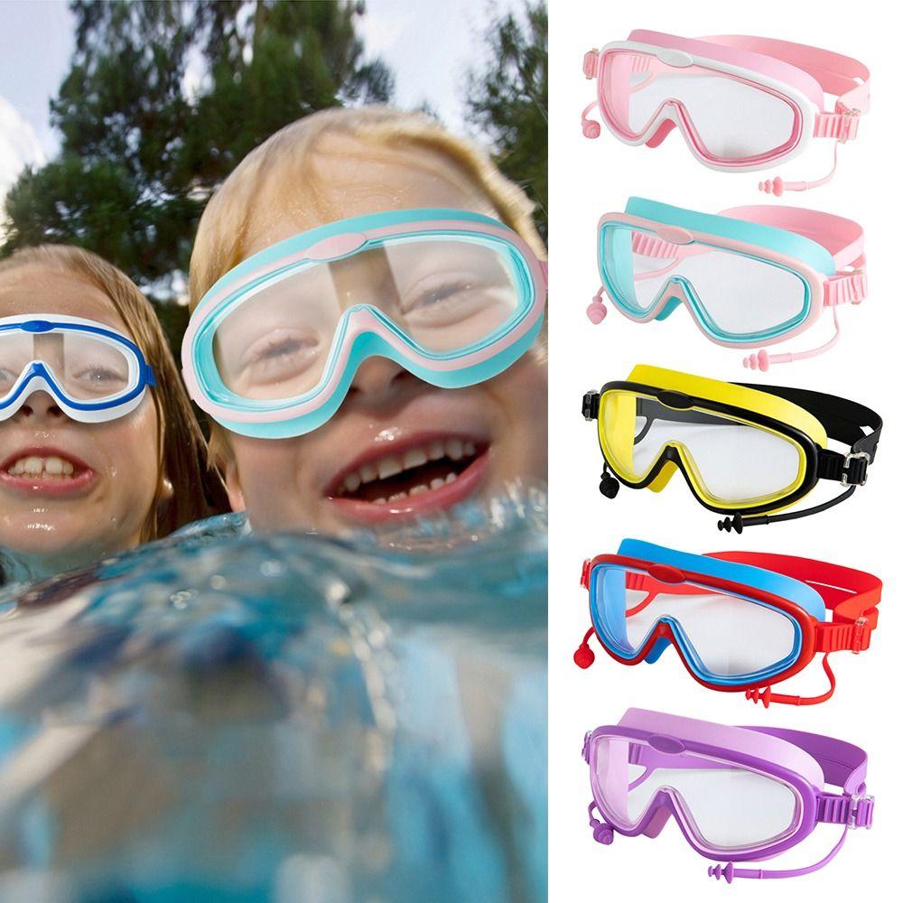 Anti-fog Swim Eyewear Big Frame Children's Goggles Useful Kids Swimming Goggles