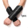 Adult Retro Medieval Bracers PU Gauntlet Wristband for Masquerade