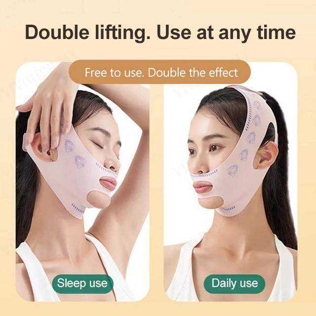 Маска для похудения лица, морщины, подтяжка лица, уменьшение двойного подбородка, тонкий пояс, бандаж для похудения, уход за кожей