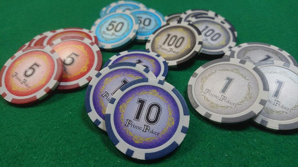 GP Набор для игры в казино Prime Poker, 100 фишек