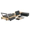 Foldable Pilates Reformer Wooden Pilates Machine Home Gym Equipment