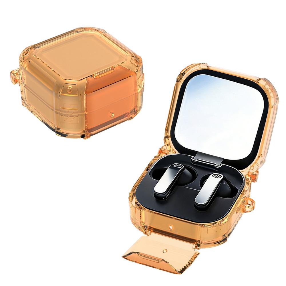 with Phone Stand Protective Case Transparent Earbuds Cover for Samsung Galaxy Buds4/4pro Travel