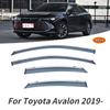 Для Toyota Avalon 2019- Оконные дождевики Аксессуары Prime Vehicle Cover Отделка Хром Дефлекторы Козырьки Дождевые Шторы Вентвизор