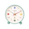 Yousheng Analog Alarm Clock with Night Light Non-Ticking Silent Battery Operated Bedroom Desktop Digital Quartz Clock Children Students Birthday Gift
