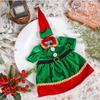 Christmas Cute Elf Costume Wine Bottle Decorative Ornaments Christmas Red Wine Set Table Atmosphere Decoration Props
