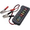 Testeur D'alternateur De Batterie Numérique 12 V Avec Affichage 6 LED Pour Voiture Et Moto[389]
