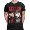Мужская повседневная футболка Gerard Way MCR, 100% хлопок, круглый вырез, короткий рукав, уникальная одежда.
