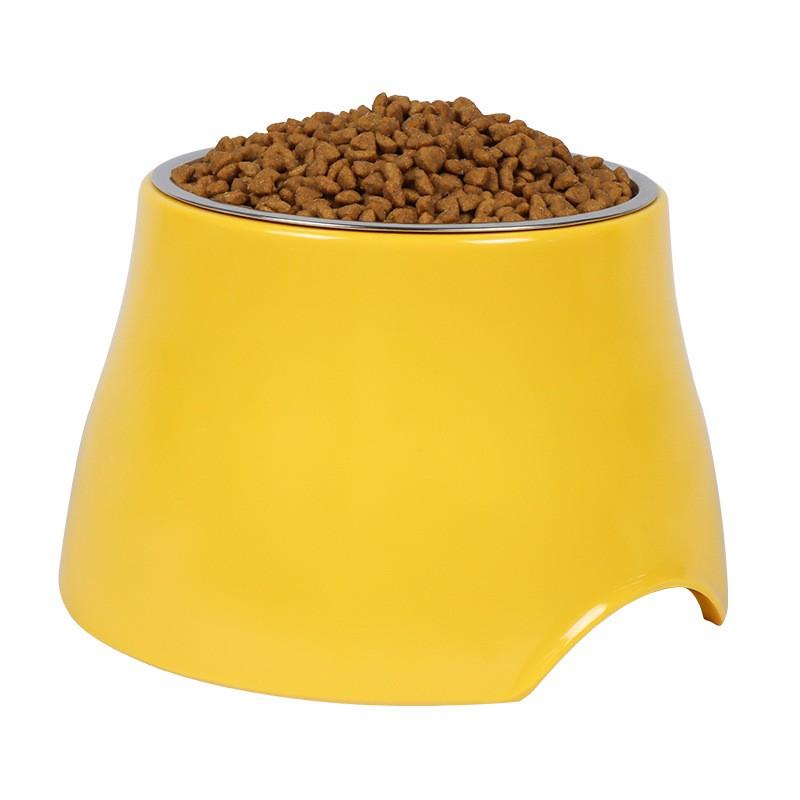 Elevated Stainless Steel Dog Bowl Large Breeds Anti-Cervical Strain Pet Feeder Food Water Dish