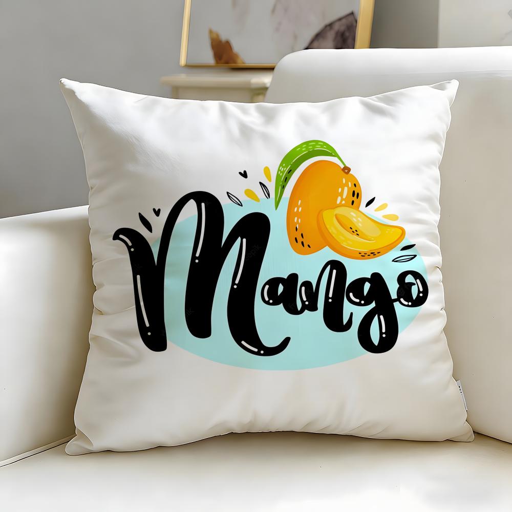 Классический модный бренд Mango Наволочка Мягкая Легко стирающаяся Чехол для подушки Универсальный для Дивана Кровати Путешествий и Офиса