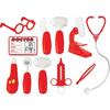 11 Pcs Doctor Set Toys With Bag For Kids 3+ Years Early Educational Toys Children Simulation Hospital Pretend Doctors Kit Child Stethoscope