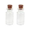 2 Mini Bottles with Cork Stoppers
