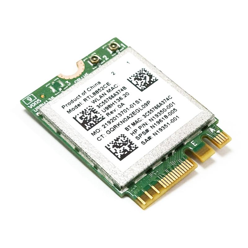 WiFi6E Networking Card RTL8852CE 5.2 Wirelessly Adapter 2.4G/5Ghz/6Ghz Wifi Receiver