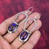 Purple Copper Turquoise Jewelry, 925 Solid Sterling Silver Earrings Jewelry, Handmade Earrings Gemstone Jewelry For Love