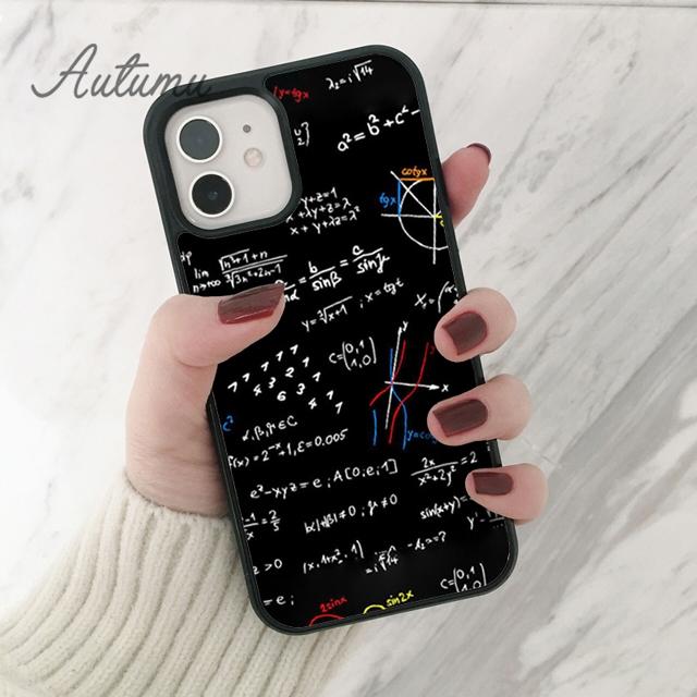 Чехол для телефона «Сложная формула, математика и наука» для iPhone 11, 12, 13, 14 Pro Max mini X XR XS SE 2020, 6, 7, 8 Plus, Galaxy S21 S22